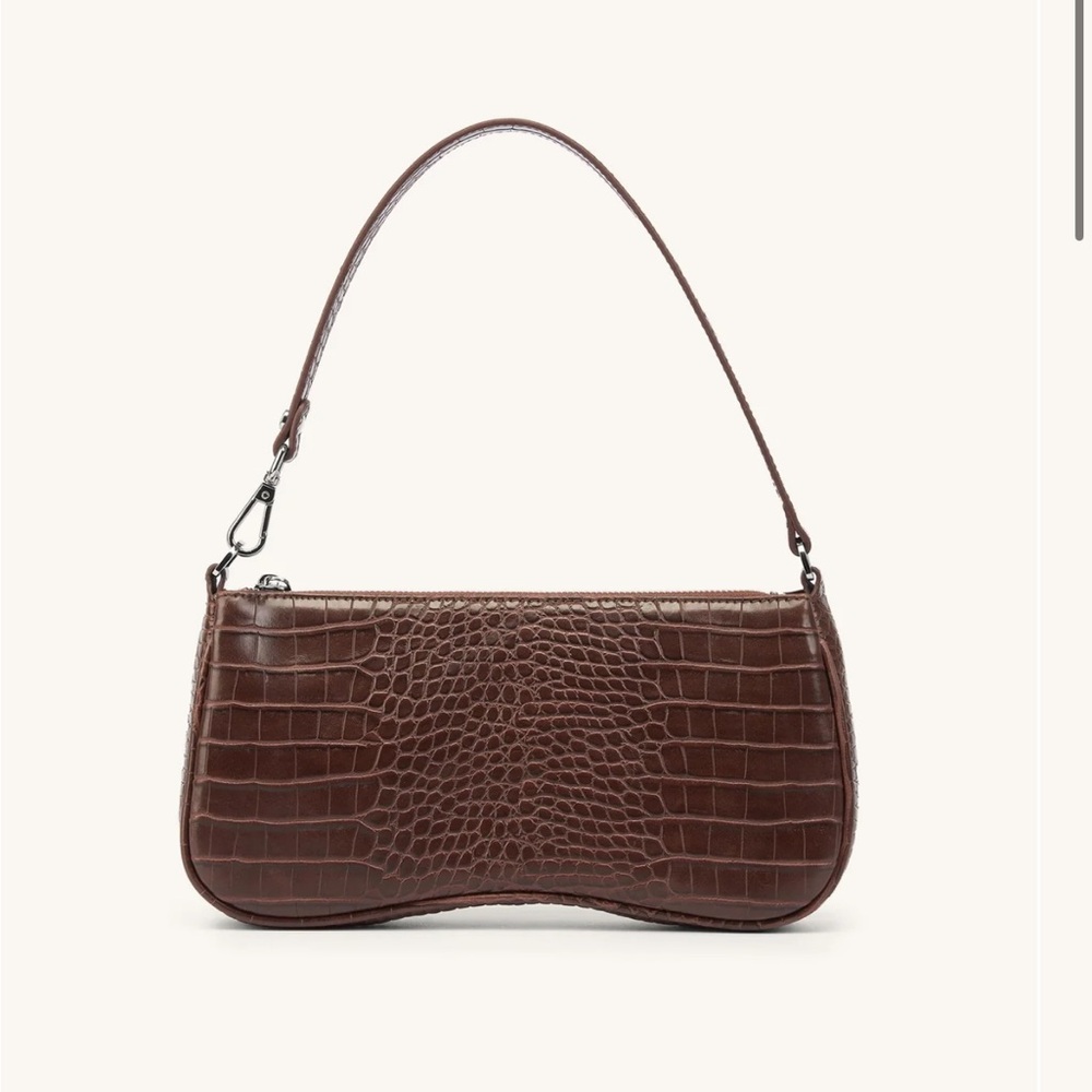 JW Pei EVA SHOULDER HANDBAG - BROWN CROC